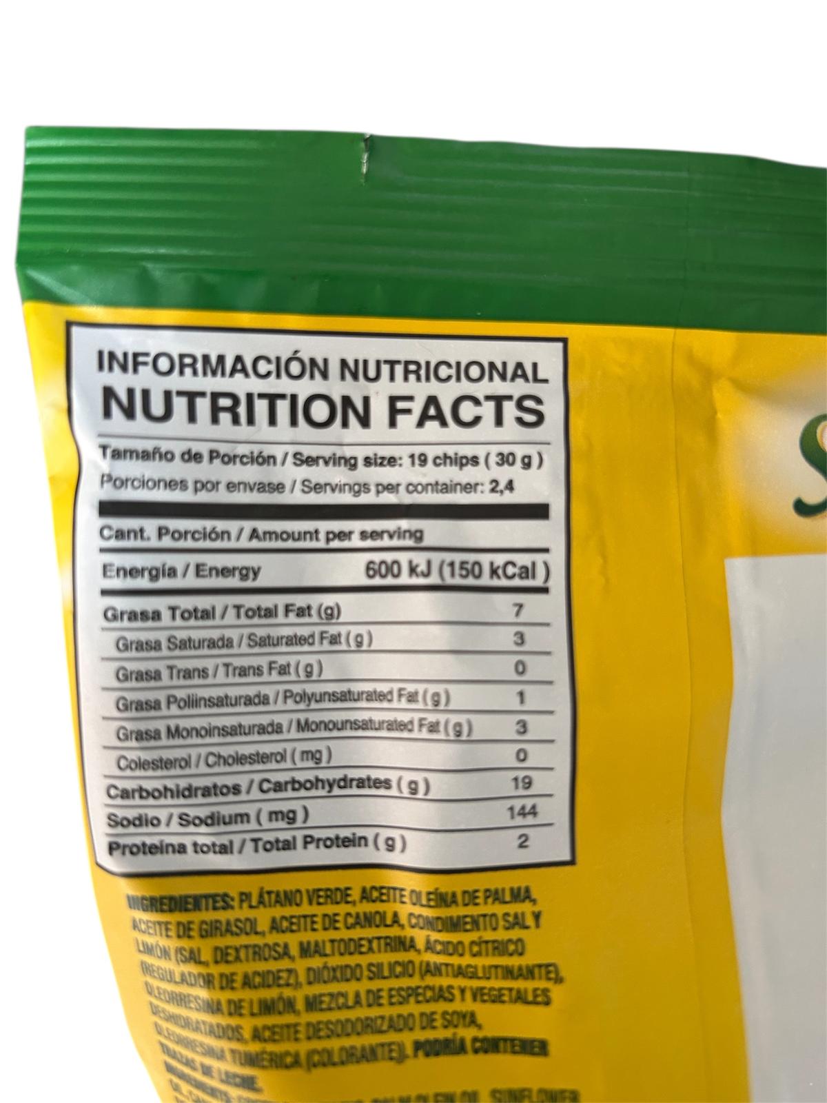 Platanitos Soldanza Limon nat. 71gr 4 Platanitos Soldanza Limon nat. 71gr - Imagen 2