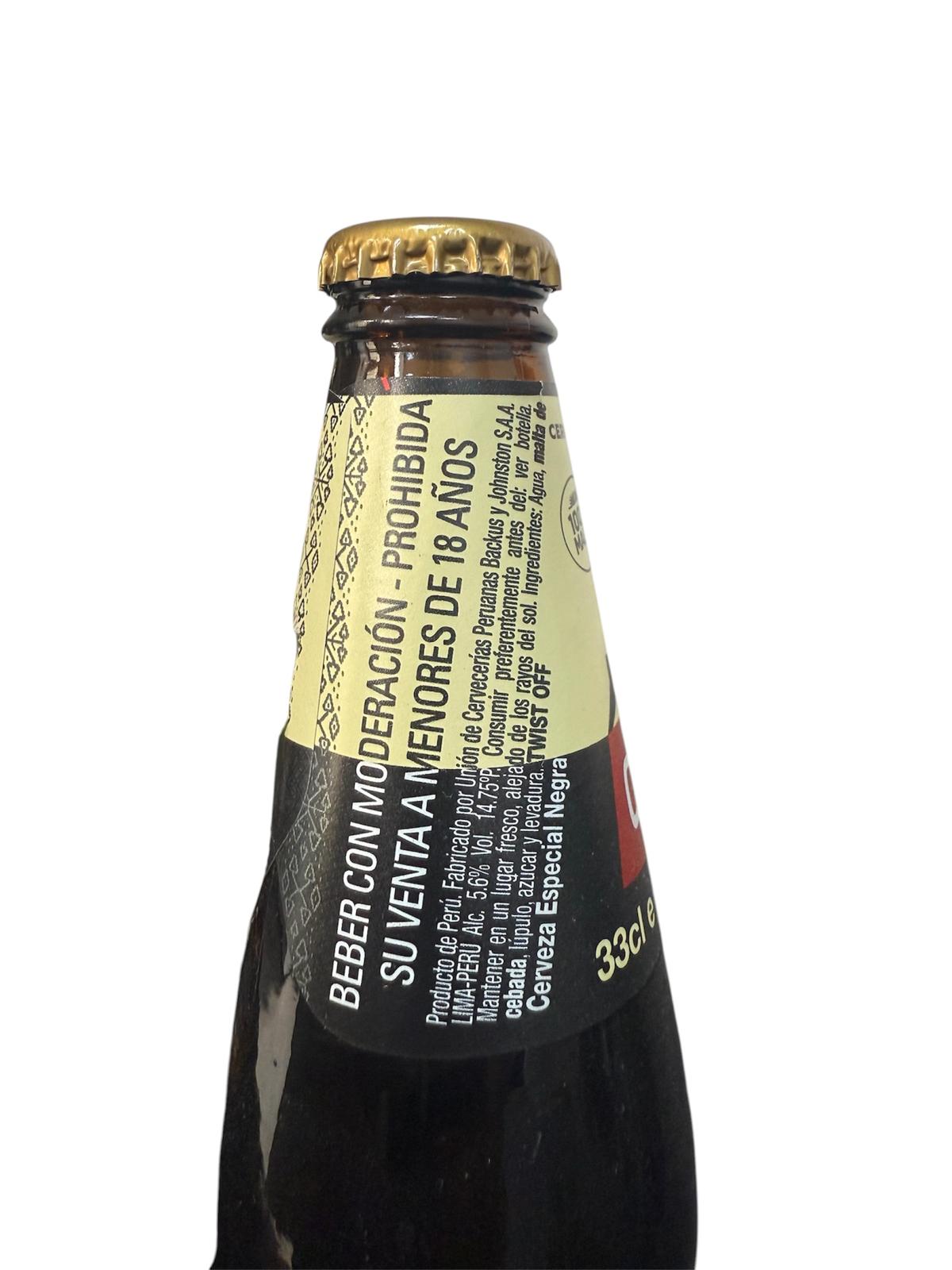 Cerveza Cusqueña Dark Malta 33cl 4 Cerveza Cusqueña Dark Malta 33cl - Imagen 2