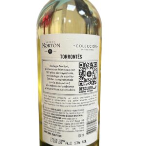 Vino blanco Norton Colección Torrontes  75cl