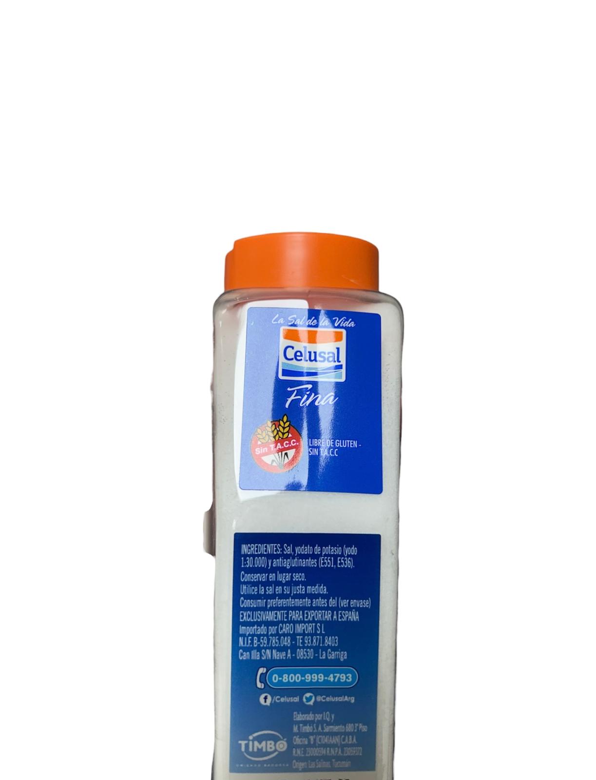 Salero Celusal fina 500gr 4 Salero Celusal fina 500gr - Imagen 2
