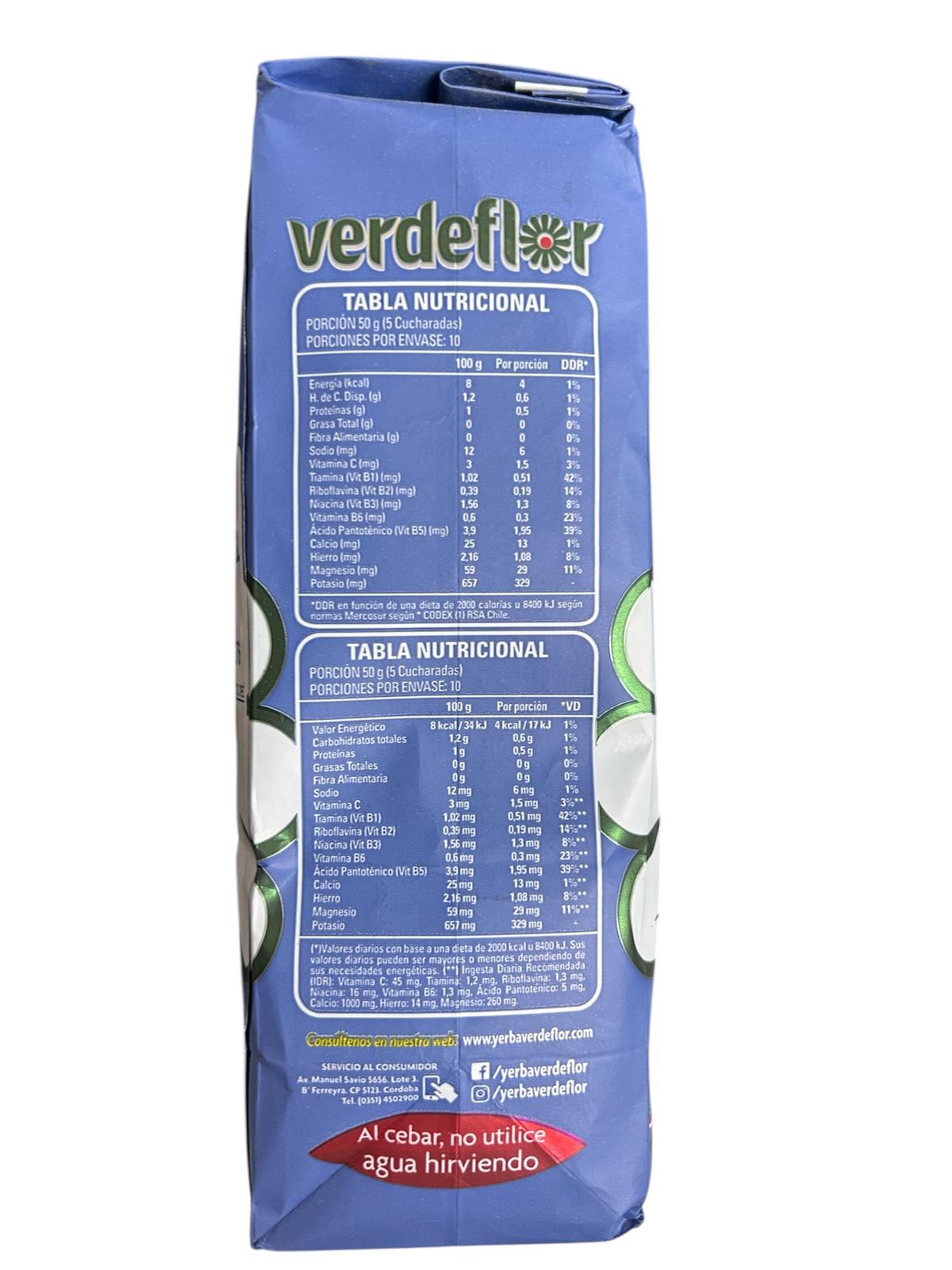 Yerba Mate VerdeFlor Cedron 500gr 4 Yerba Mate VerdeFlor Cedron 500gr - Imagen 2