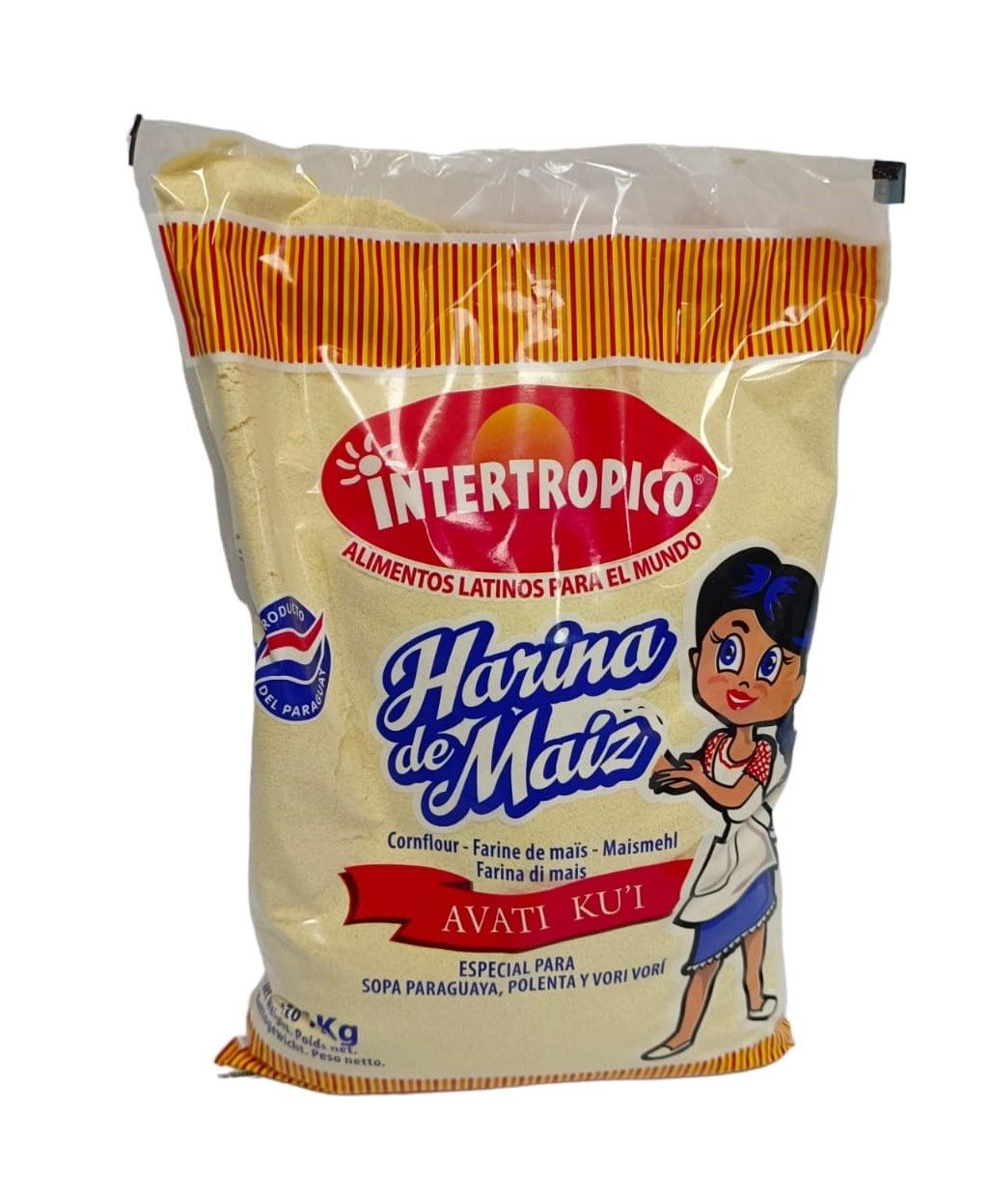 Harina de maiz fina choclin intertr. 1kg 2 Harina de maiz fina choclin intertr. 1kg