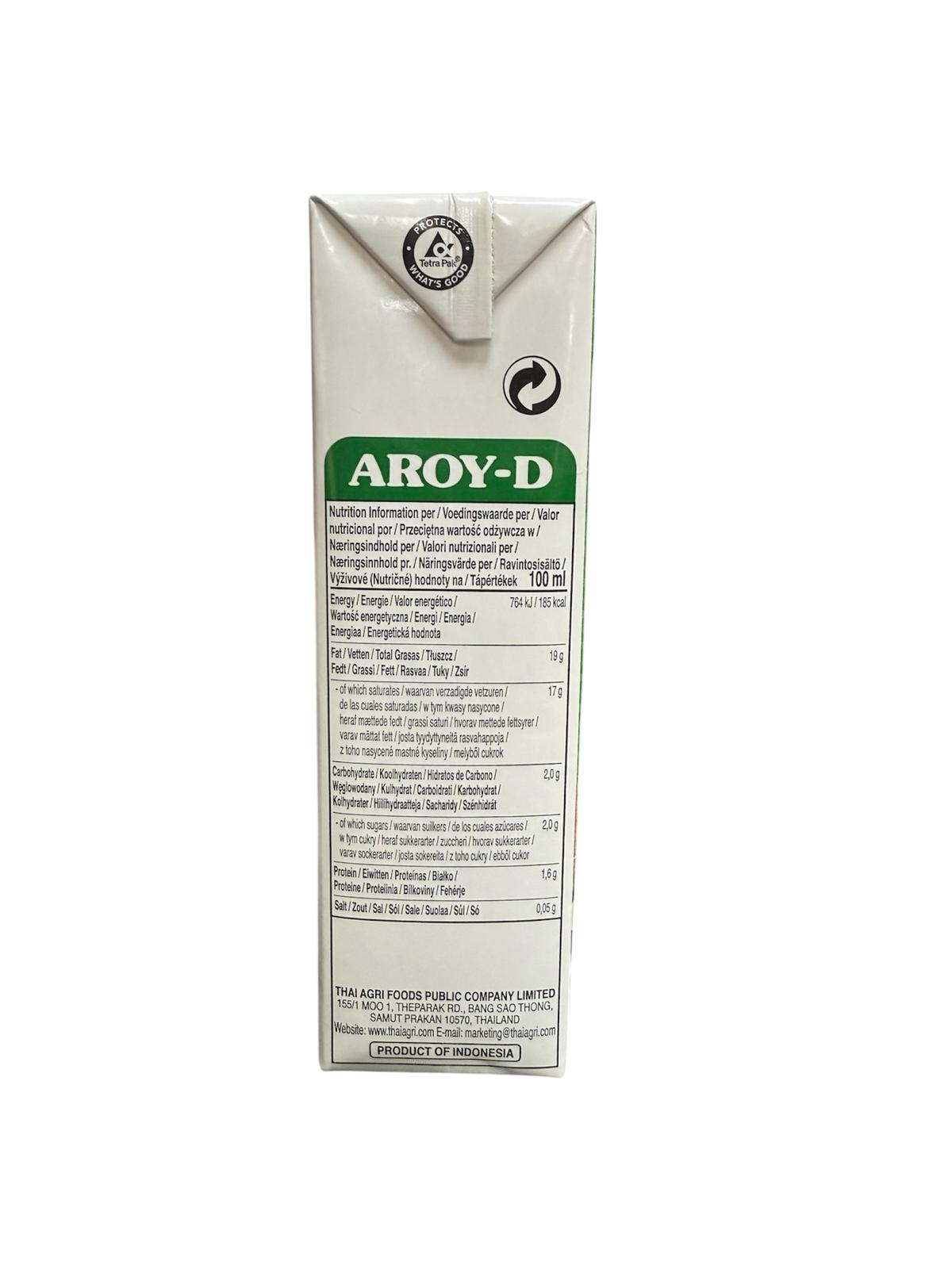 Leche de coco Aroy-D 1lt 4 Leche de coco Aroy-D 1lt - Imagen 2