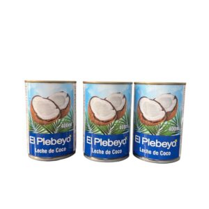 Leche de Coco El Plebeyo lata 400ml