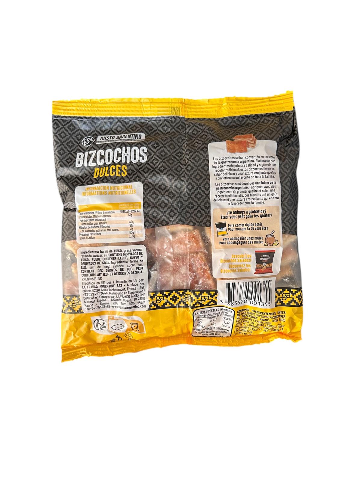 Bizcocho Dulce Gusto Argentino 200gr 4 Bizcocho Dulce Gusto Argentino 200gr - Imagen 2
