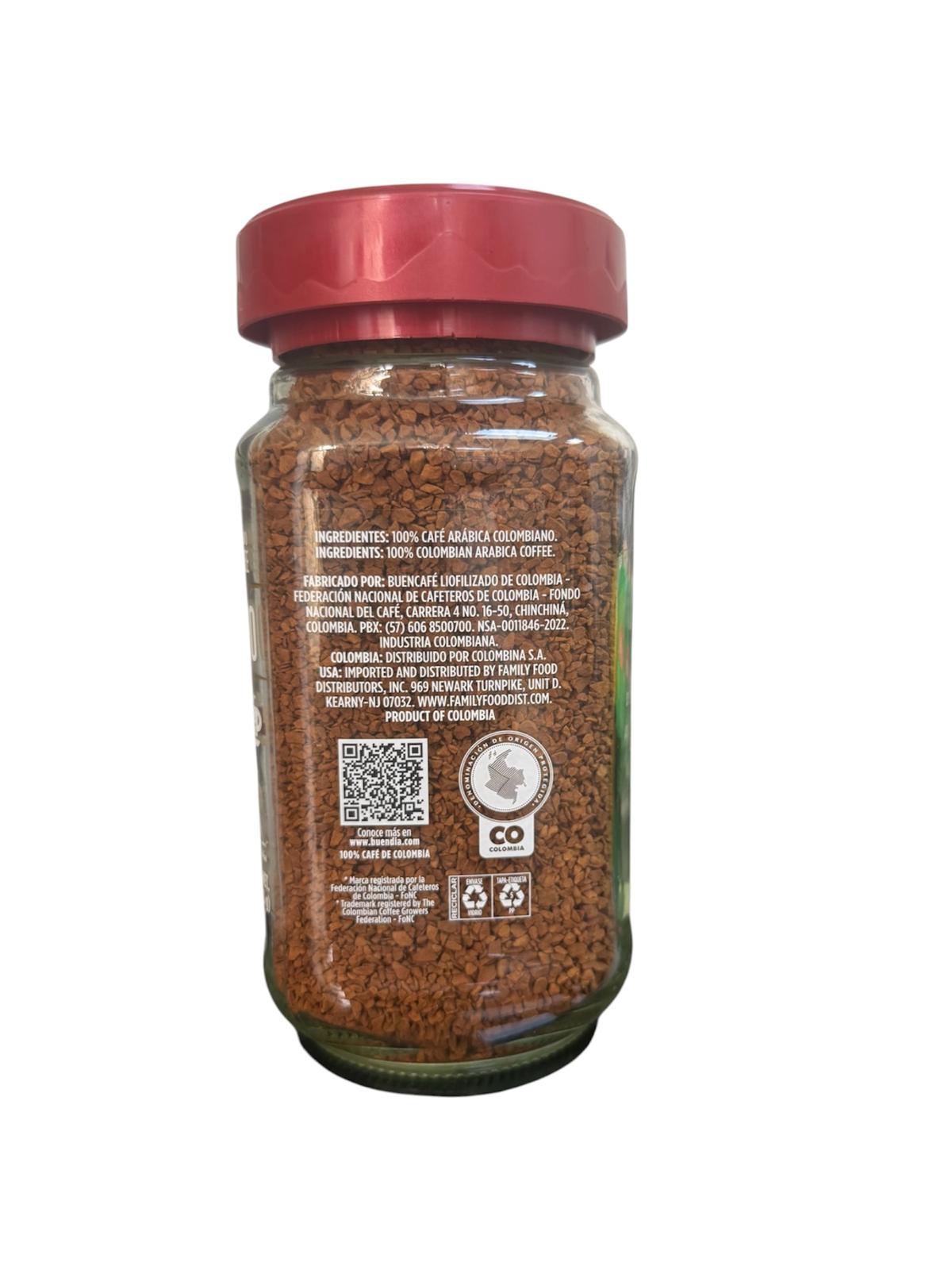 Café Buendia CLASICO inst tarro 170gr -colombia 4 Café Buendia CLASICO inst tarro 170gr -colombia - Imagen 2
