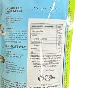 Salsita de Tomate Ranchera La Chula 160g