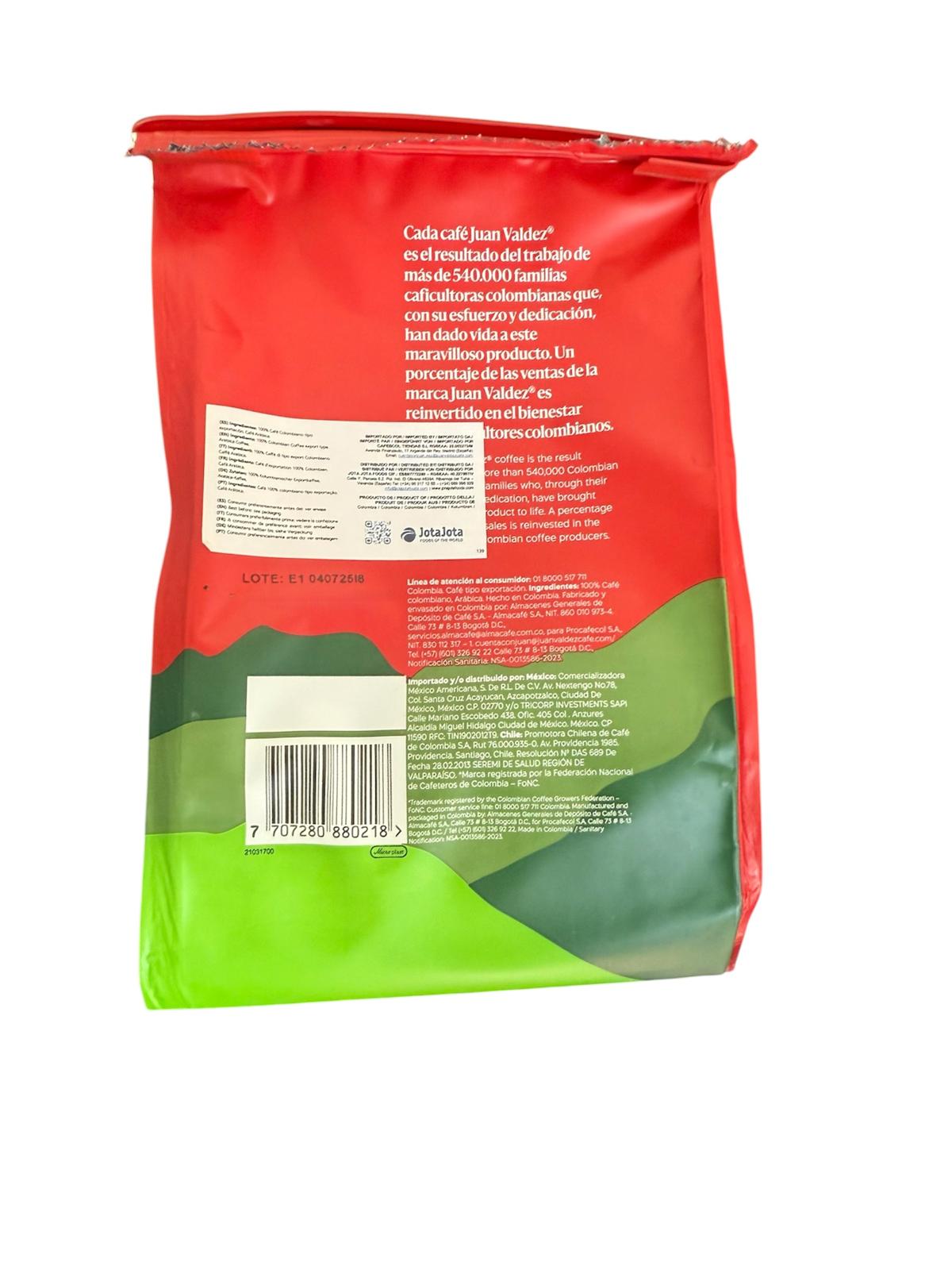 Café molido Juan Valdez Cumbre 250g -col 4 Café molido Juan Valdez Cumbre 250g -col - Imagen 2
