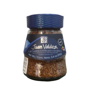 Café soluble Juan Valdez Avellana 95gr -col